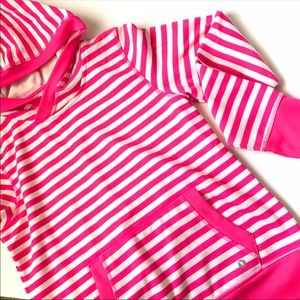 Girl’s Striped Hoodie